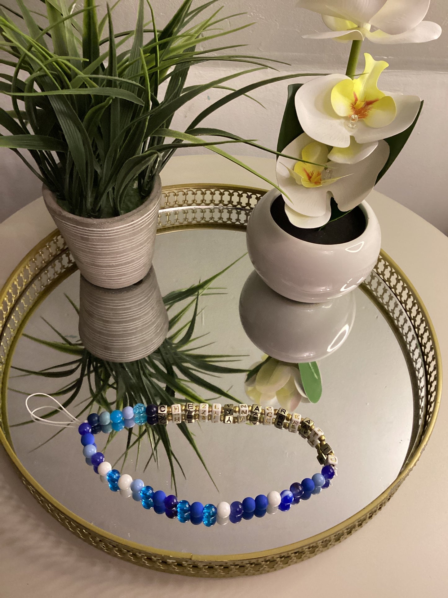 Nouveauté bijoux de téléphone au nom de ma boutique