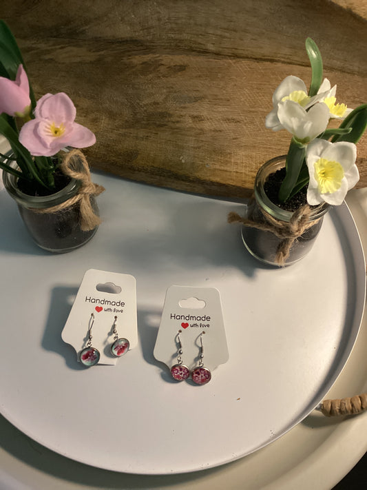 Boucles d oreilles pendantes love