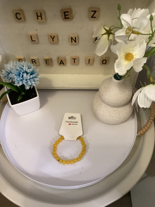 Bracelet lia jaune