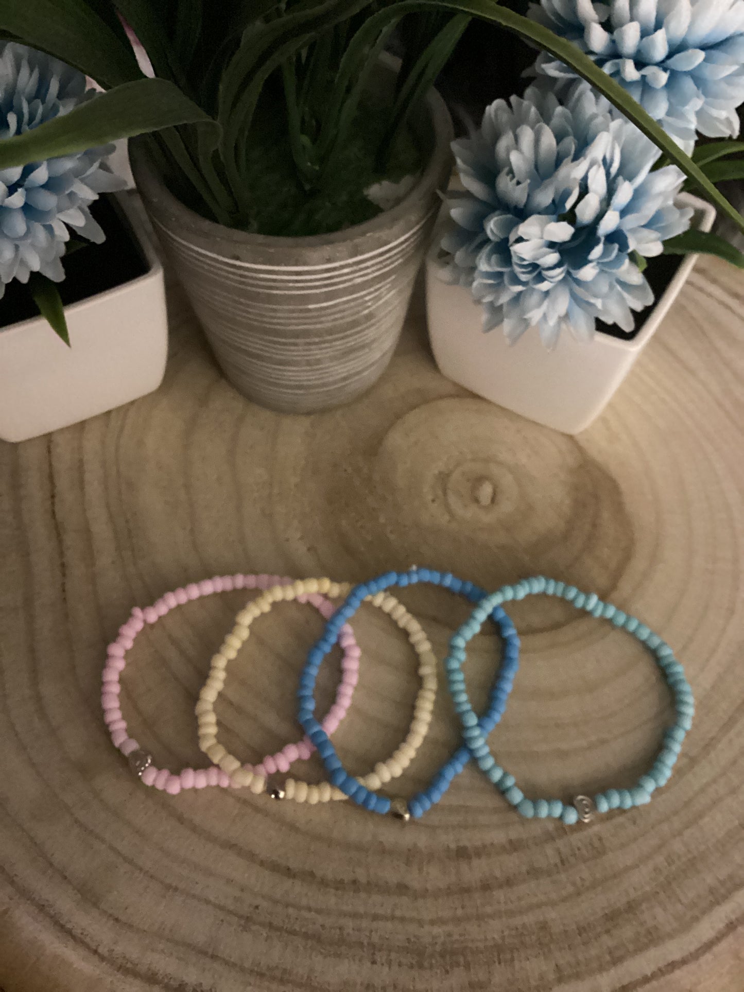 Collection bracelet pastel