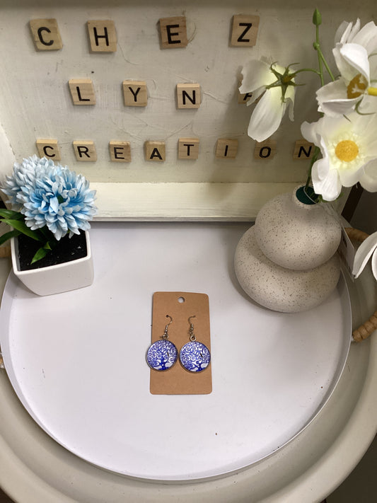 Boucle d oreilles pendentif
