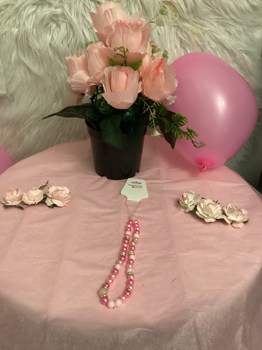 Bijoux de téléphone octobre rose 🎀