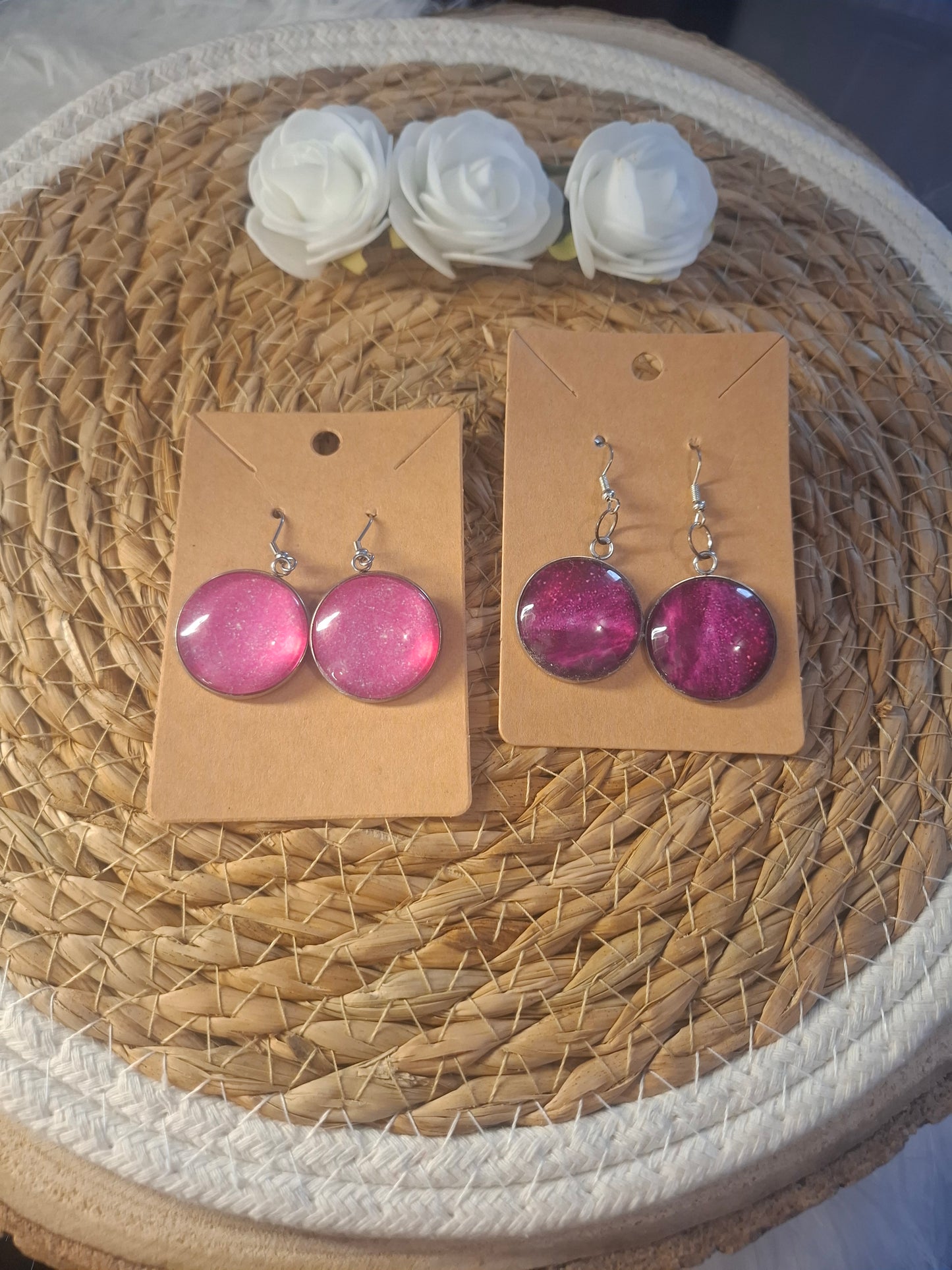 Boucles d oreille  simple  pendante clara